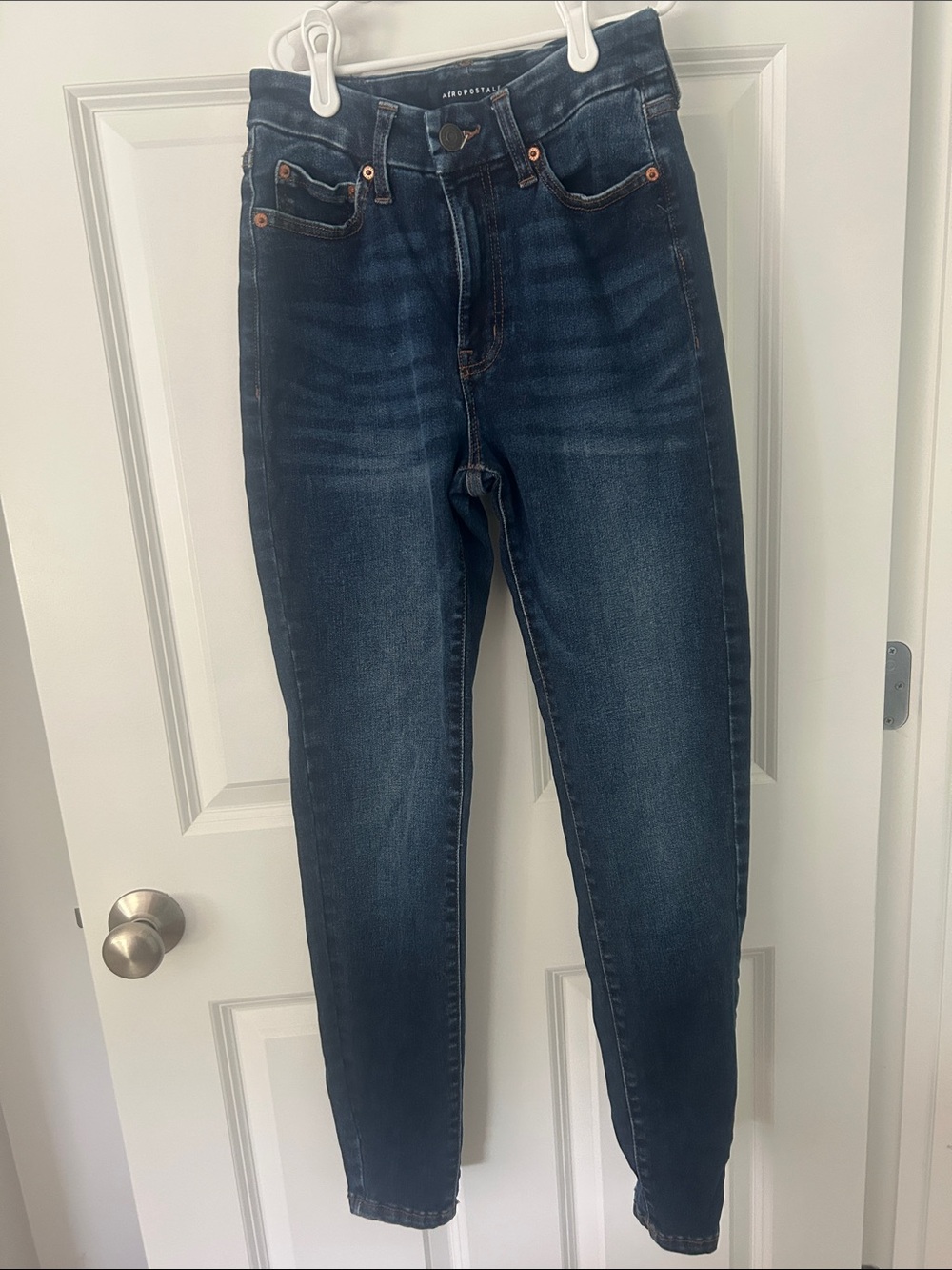 Aeropostale High-Rise Curvy Indigo Wash Women’s Jegging Jeans